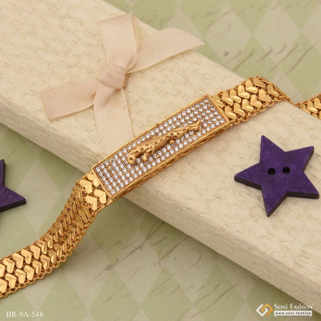 Diamond and Sapphire Jaguar Bracelet by VAHAN – Carter's Jewel Chest