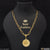 Jaguar Hand-crafted Design Gold Plated Chain Pendant Combo