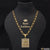 Jay Mataji Artisanal Design Gold Plated Chain Pendant Combo
