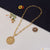 Jay Mataji Gorgeous Design Gold Plated Chain Pendant Combo