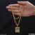 Jay Thakar Dainty Design Gold Chain Pendant with Man’s Picture