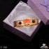 Kamal-Rudraksha Bracelet Kada Casual Design Gold Plated for Men - Style A021