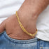 Kohli Nawabi Cool Design Superior Quality Gold Plated Bracelet For Men - Style C903