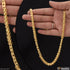 Kohli Nawabi Superior Quality Unique Design Gold Plated Chain For Men - Style C977