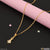 Gold chain with diamond pendant - Latest trend in gold plated jewelry for women