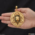 Lion Attention-getting Design High Quality Gold Plated Pendant For Men - Style B627