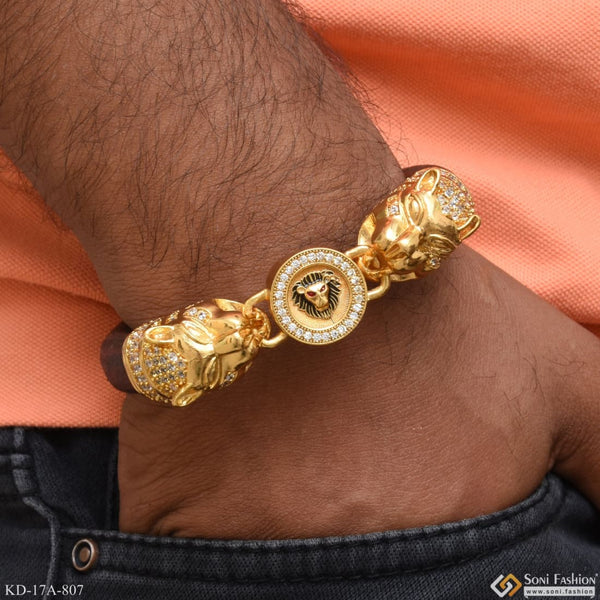 Buy quality 916 gold fancy heart shape ladies bracelet kada in Ahmedabad