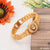 Gold bracelet with lion head, Lion with diamond classic design superior quality kada style A928.