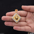 Lion with Diamond Extraordinary Design Gold Plated Pendant for Men - Style B747