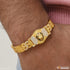 Lion with Diamond Superior Quality Hand-Finished Design Kada for Men - Style A916