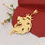Lion superior quality gorgeous design gold plated pendant