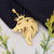 Lion superior quality gorgeous design gold plated pendant