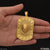 Lion superior quality graceful design gold plated pendant