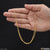 Lovely design hand-finished gold plated necklace for ladies