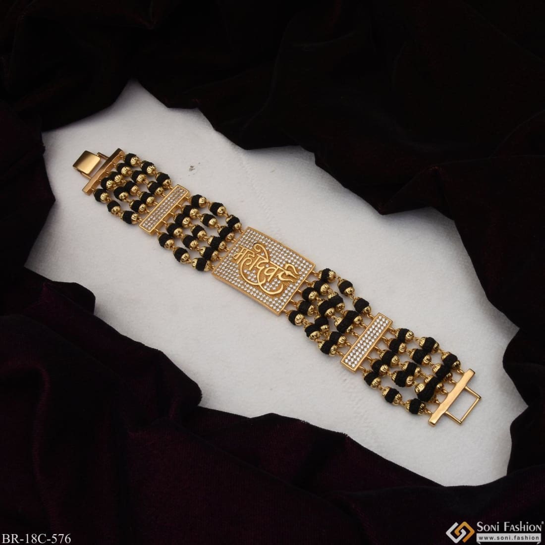 18k Yellow Gold Filled Filigree 3 Flower Mahadev Bracelet Perfect For  Weddings, Parties, And Everyday Wear Stunning Gift For Women From  Blingfashion, $11.17 | DHgate.Com
