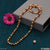 Mala with golden ball streamlined design gold plated
