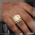 1 Gram Gold Forming Star Decorative Design Best Quality Ring for Men - Style B062