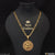 Jay mogal maa glamorous design gold plated chain pendant