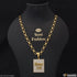 Momai Raj Sophisticated Design Gold Plated Chain Pendant Combo for Men (CP-C313-A084)