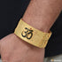 Om Casual Design Premium-Grade Quality Gold Plated Bracelet for Men - Style C925