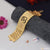 Gold plated bracelet with snake design - Om Casual Design Premium Grade Quality - Style C925