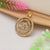 Om With Diamond Casual Design Gold Plated Pendant For Men -