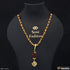 Om With Paro Fancy Design Gold Plated Rudraksha Mala With Pendant - Style A021