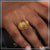 Owal Shape Yellow Stone With Diamond Delicate Design Gold