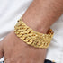 Pokal Best Quality Attractive Design Gold Plated Bracelet For Men - Style C914