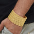 Pokal Casual Design Premium-Grade Quality Gold Plated Bracelet for Men - Style C869