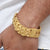 Pokal Fashion-forward Gold Plated Heart Bracelet for Men - Style B706