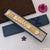 Pokal Fashion-forward Design High-Quality Gold Plated Bracelet with Blue Box and Purple Flowers