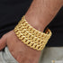 Pokal Fashion-Forward Design High-Quality Gold Plated Bracelet for Men - Style C871