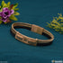 Premium King Pattern with Chain Pattern in Leather Braided Bracelet - Style A892