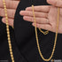 Rajwadi Unique Design Premium-Grade Quality Gold Plated Chain for Men - Style D040