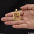 Jay Rajchhod Lovely Design High-Quality Gold Plated Pendant for Men - Style B656