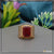 Red Stone With Diamond Best Quality Attractive Design Gold