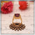 Red Stone With Diamond Best Quality Gold Plated Ring