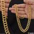Big Size S Nawabi Etched Design High-Quality Gold Plated Chain for Men - Style C198
