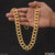 Ring into lovely design high-quality gold plated chain for
