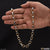 Ring Into Superior Quality Golden & Silver Color Chain