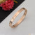 Rose Gold With Diamond Distinctive Design Best Quality Kada