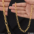 Kohli with Links Expensive-Looking Design Gold Plated Chain for Men - Style A453