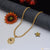 Gold necklace with star charm, chain pendant combo for men (CP-B635-B518)