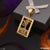 Maa shakti sophisticated design casual gold plated pendant -