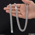 Silver With Diamond Sophisticated Design Chain Bracelet Combo For Men - Style A011