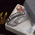 Small bird perched on silver watch box - high-quality bracelet for men.