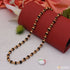 Small Black Exquisite Design High-Quality Gold Plated Rudraksha Mala - Style A152
