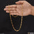 Small owal linked fancy design high-quality golden color