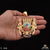 Sonal maa in royal golden frame - pendant for men - style